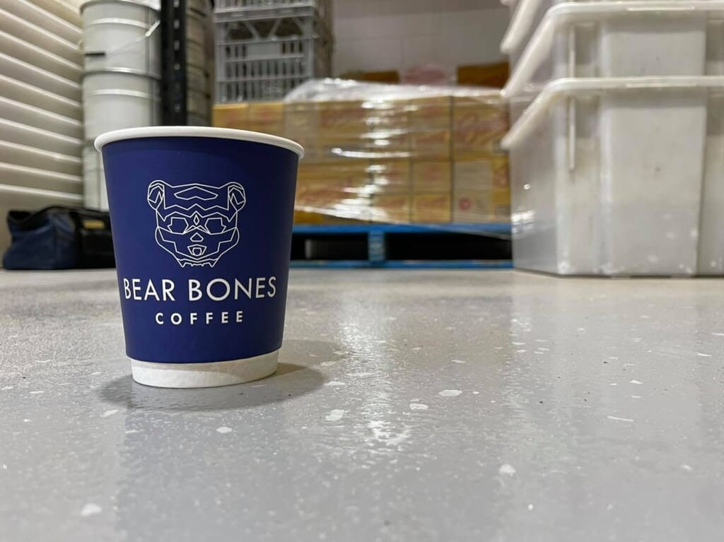Food and beverage store room epoxy flooring project